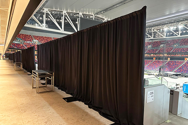 pipe drape